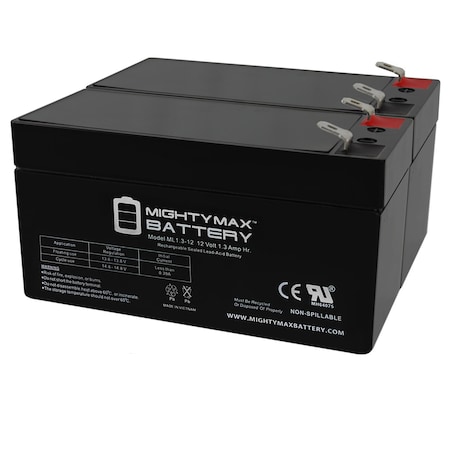 MIGHTY MAX BATTERY ML1.3-12MP23283